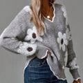 Talli | Women’s Elegant Sweater with Floral Design