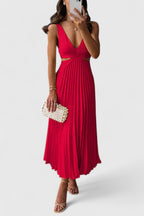 Karen | Women’s Elegant Sleeveless Dress with Figure-Flattering Fit