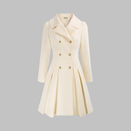 Women’s Double Button Long Sleeve Coat