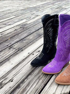 Women’s Knee-High Boots with Side Zipper