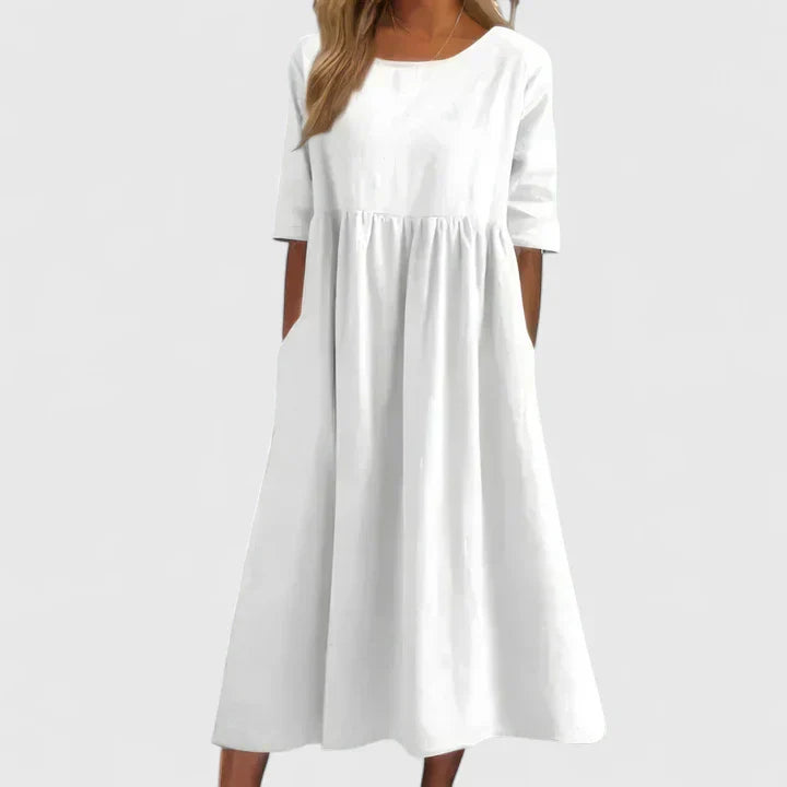 Thalyvia | Women’s Comfortable Dress with A-Line Fit