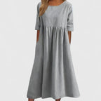Thalyvia | Women’s Comfortable Dress with A-Line Fit