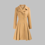 Women’s Double Button Long Sleeve Coat