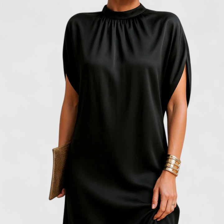 Women’s Elegant Dress with V-Neck