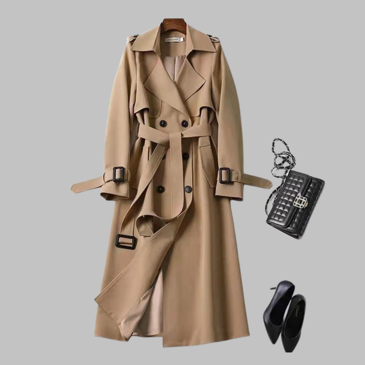 Tia | Women’s Knee-Length Coat with Loose Fit