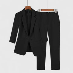 Nyvanna | Women’s Sophisticated Blazer Set with Wrinkle-Resistant