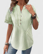 Women’s Sophisticated Blouse with Stripes