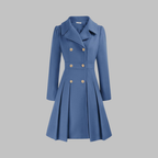 Women’s Double Button Long Sleeve Coat