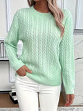 Women’s Cable Knit Sweater with All-Day Comfort