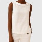 Women’s Elegant Top with Roll Collar