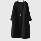 Women’s Relaxed Midi Dress with Comfortable Fit