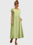 Giselle | Women’s Casual Pocket Dress with Relaxed Silhouette