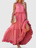 Women’s Elegant Dress with Ruffle Details