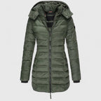 Lewis | Women’s Slim Fit Coat with Detachable Hood
