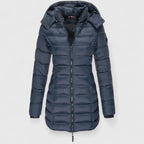 Lewis | Women’s Slim Fit Coat with Detachable Hood