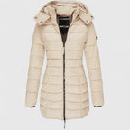 Lewis | Women’s Slim Fit Coat with Detachable Hood