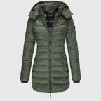 Lewis | Women’s Slim Fit Coat with Detachable Hood