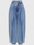 Ariselisse | Women’s Jeans with Elastic Pleated Details