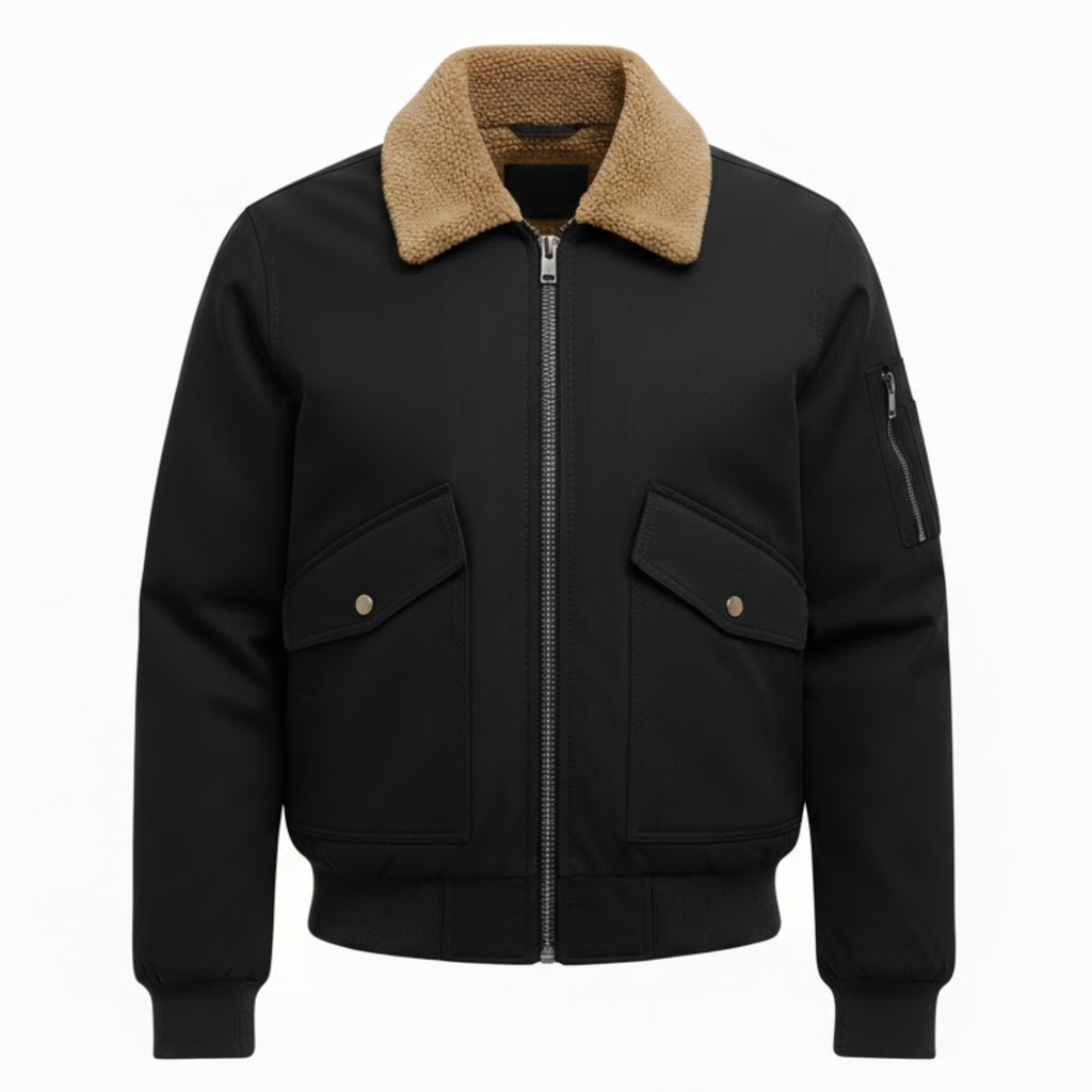 Colton | Bomber Jacket with Zip Front
