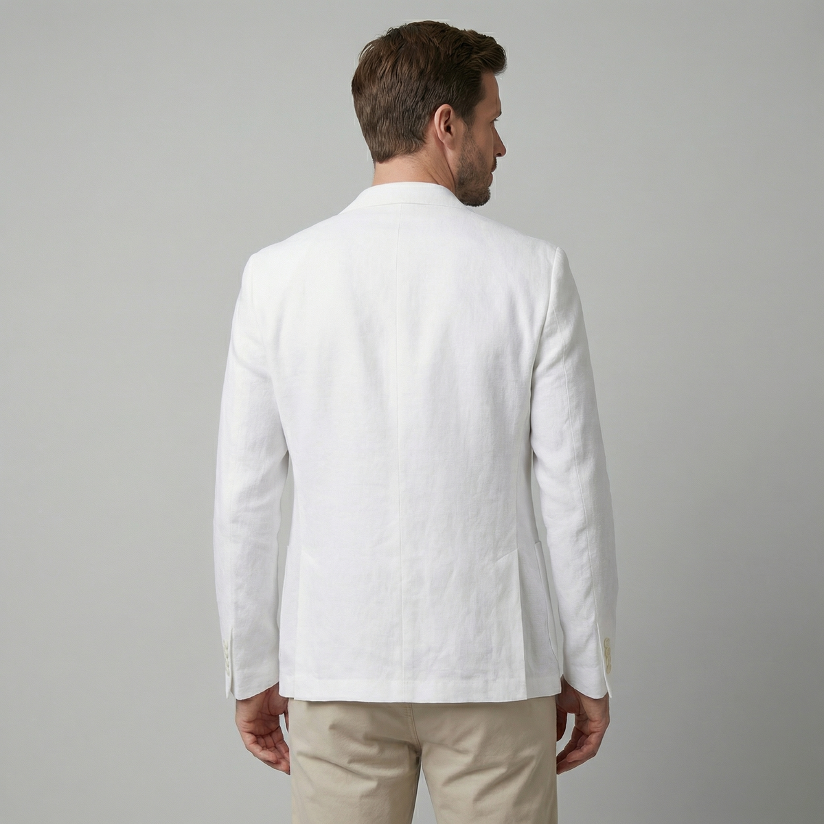 Callum | Light Blue Blazer with Notch Lapel