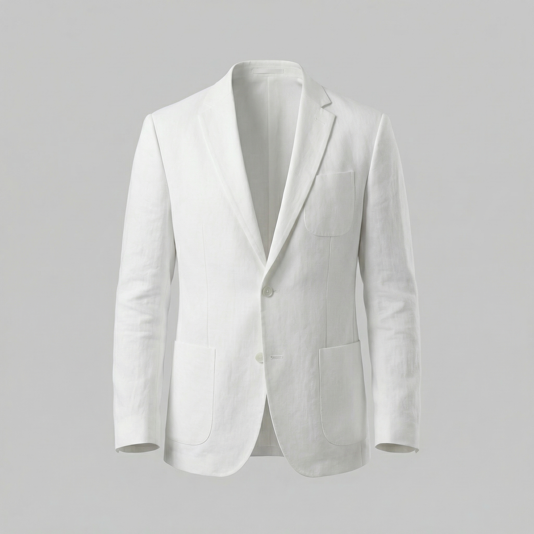 Callum | Light Blue Blazer with Notch Lapel