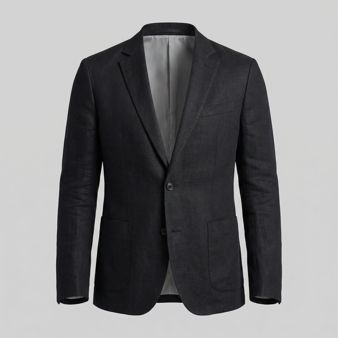 Callum | Light Blue Blazer with Notch Lapel