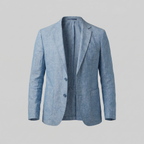 Callum | Light Blue Blazer with Notch Lapel