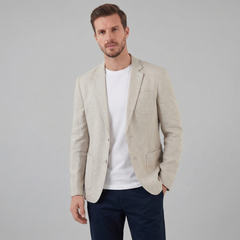 Callum | Light Blue Blazer with Notch Lapel