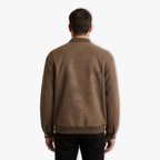 Fletcher | Varsity Bomber Jacket with Snap Front