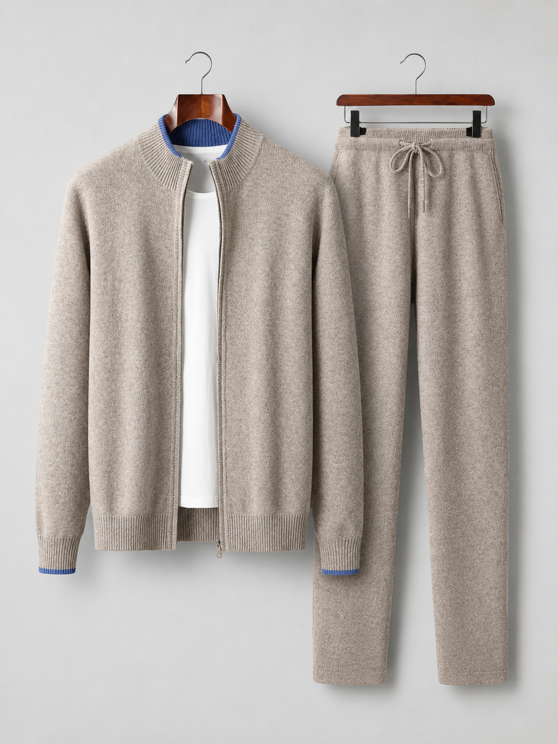 Men's Loungewear Co-Ord with Full Zip Front