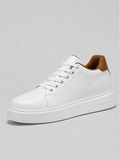 Men’s Low Top Trainers with Heel Detail