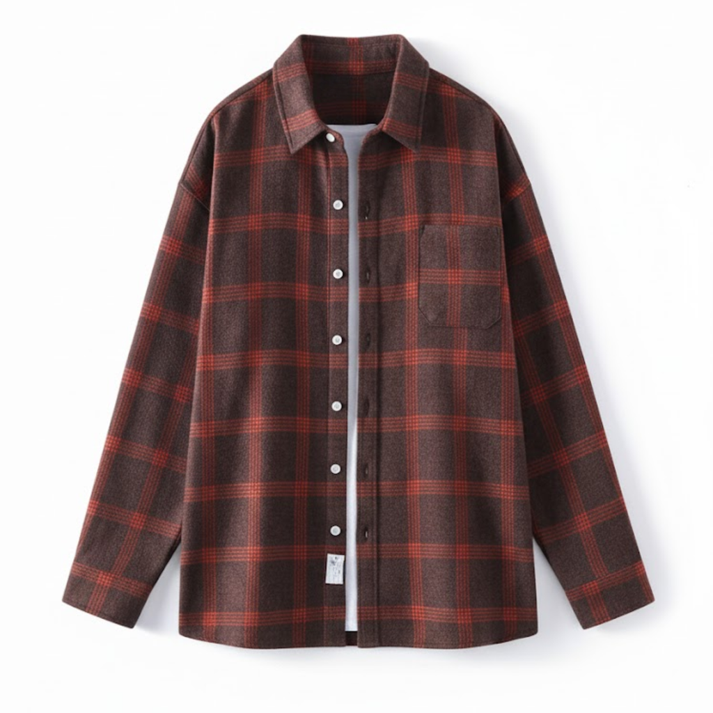 Emmett | Plaid Shacket with Chest Pockets