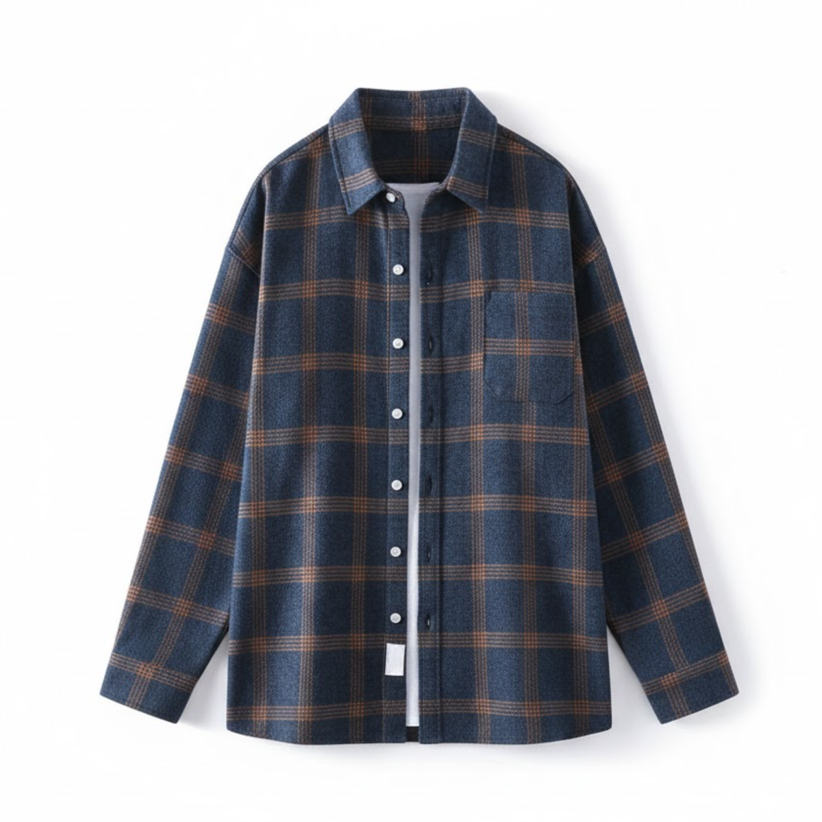 Emmett | Plaid Shacket with Chest Pockets