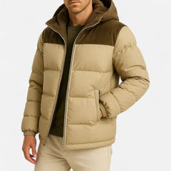 Marcus | Hooded Puffer Jacket with Full Zip
