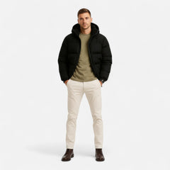 Marcus | Hooded Puffer Jacket with Full Zip
