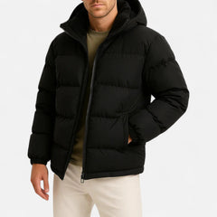 Marcus | Hooded Puffer Jacket with Full Zip