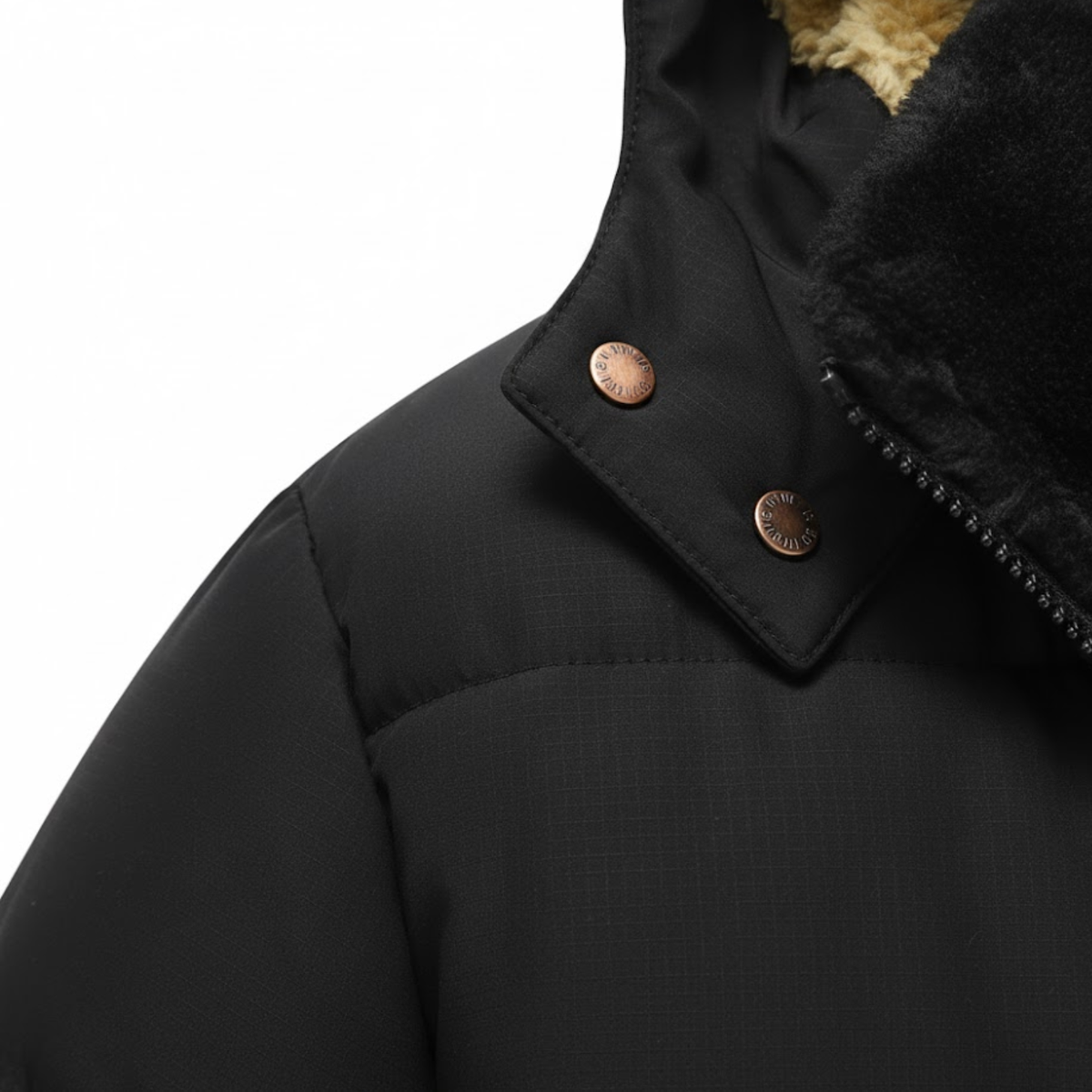 Theo | Hooded Puffer Parka with Quilted Shell