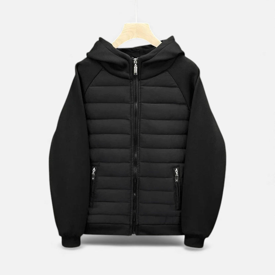 Desmond | Hooded Quilted Jacket with Zip Pockets