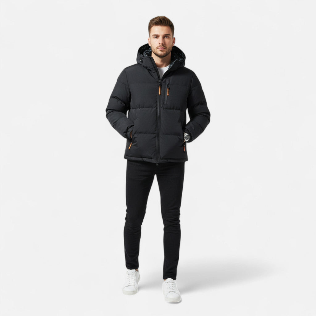 Grayson | Hooded Puffer Jacket with Drawstring Hem