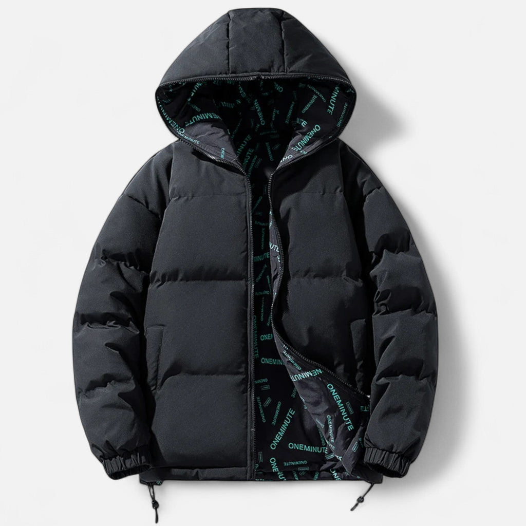 Grayson | Hooded Puffer Jacket with Drawstring Hem