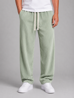 Men’s Relaxed Trousers with Drawstring Waist