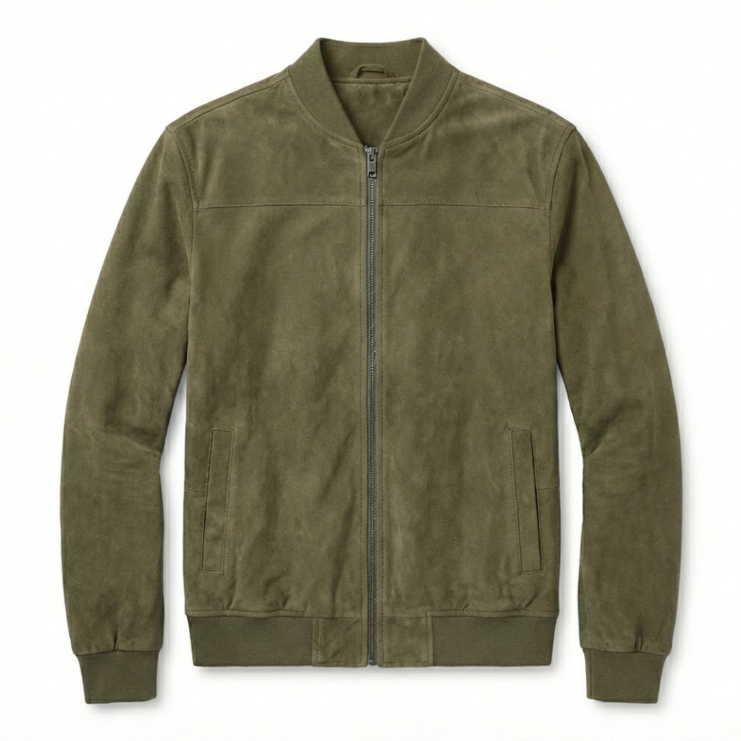 Tobias | Bomber Jacket with Stand Collar