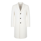 Everett | Long Overcoat with Notch Lapel