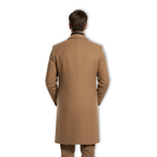 Everett | Long Overcoat with Notch Lapel