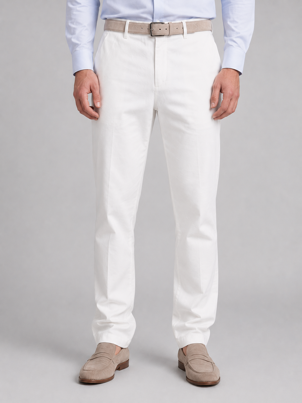 Men’s Straight Leg Trousers with Regular Fit