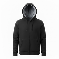 Dashiell | Sherpa Lined Zip Up Hoodie