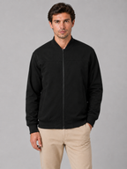 Men's Zip Bomber Jacket with Side Pockets