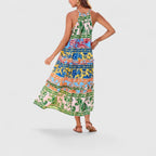 Women’s Sophisticated Boho Dress with Unique Design