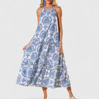 Women’s Sophisticated Boho Dress with Unique Design