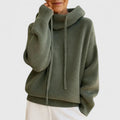 Tin | Women’s Turtleneck Sweater with Drawstring